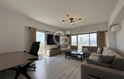 BORNOVA DAP YAPI 2+1 EŞYALI KİRALIK DENİZ MANZARALI DAİRE