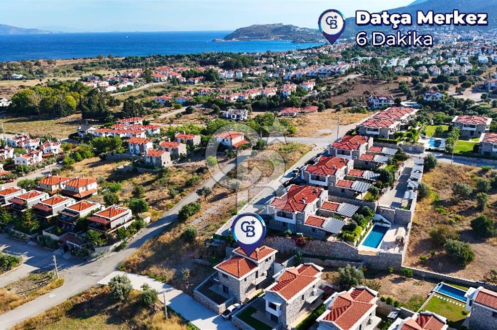 Datça Burgaz Mevkiinde Satılık 5+1 Villa