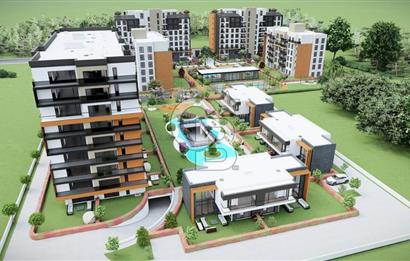 ÇANAKKALE MERKEZ/PARK ONYEDİ MAHAL'DE BAHÇE KATI 3+1  SATILIK DAİRE