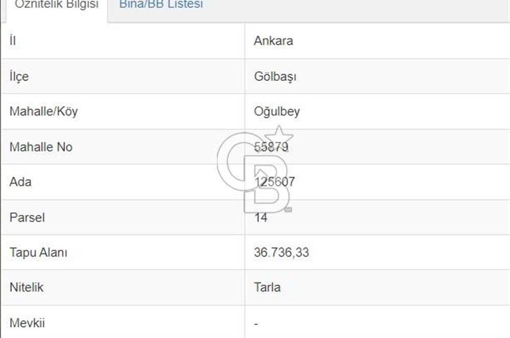 GÖLBAŞI OĞULBEY 2+1 KONUT + HOBİ BAHÇESİ