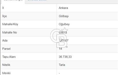 GÖLBAŞI OĞULBEY 2+1 KONUT + HOBİ BAHÇESİ