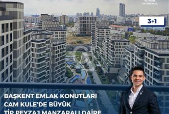 BAŞKENT EMLAK KONUTLARI C1 BLOK EN BÜYÜK 3+1 SATILIK YÜKSEK KAT