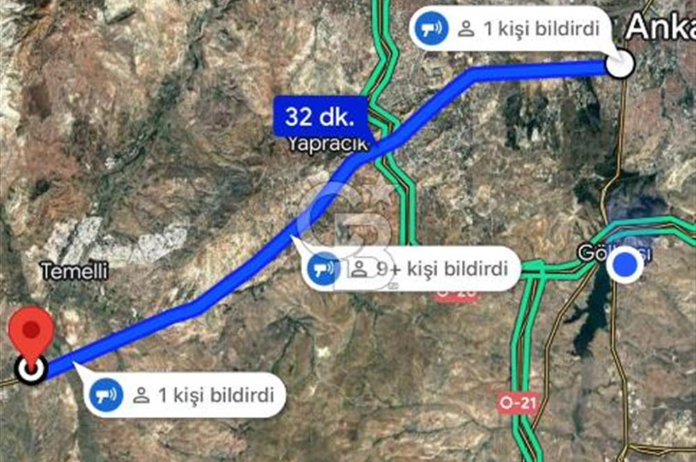 SİNCAN TEMELLİ'DE İMARLI  Yüksek Potansiyelli Arsa Fırsatı