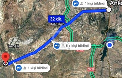 SİNCAN TEMELLİ'DE İMARLI  Yüksek Potansiyelli Arsa Fırsatı