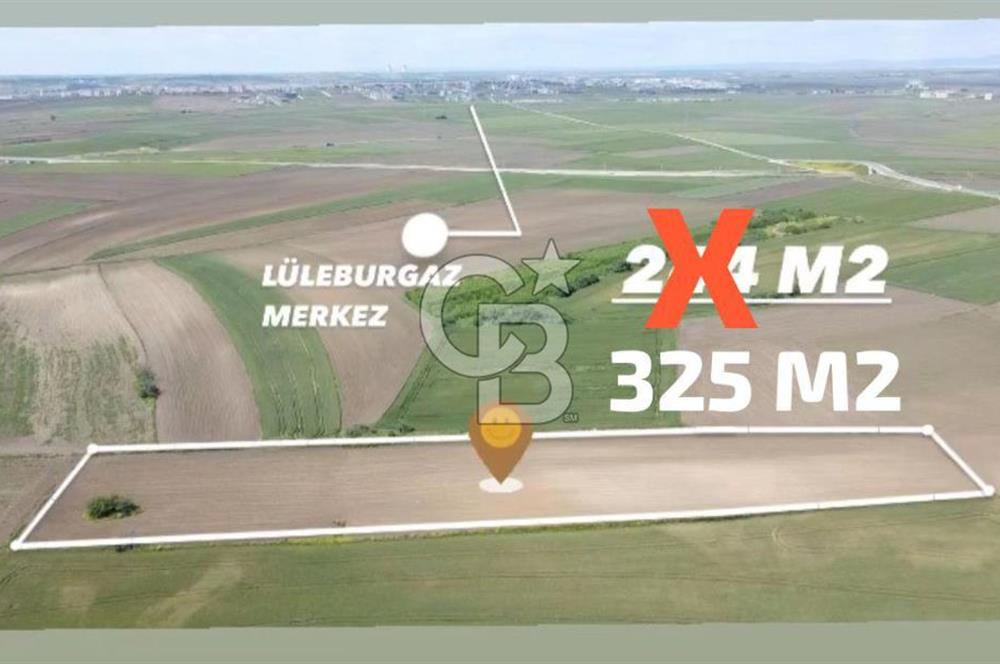 LÜLEBURGAZ ESKİBEDİR'DE 325 M2 ÇAPLI MUVAFAKATNAMELİ YATIRIMLIK