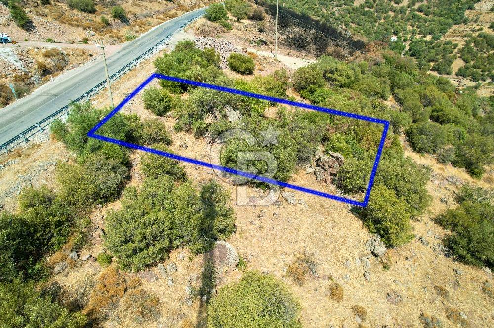 ÇANDARLI EYKODA 400 M2 VİLLA İMARLI DENİZ MANZARALI ARSA