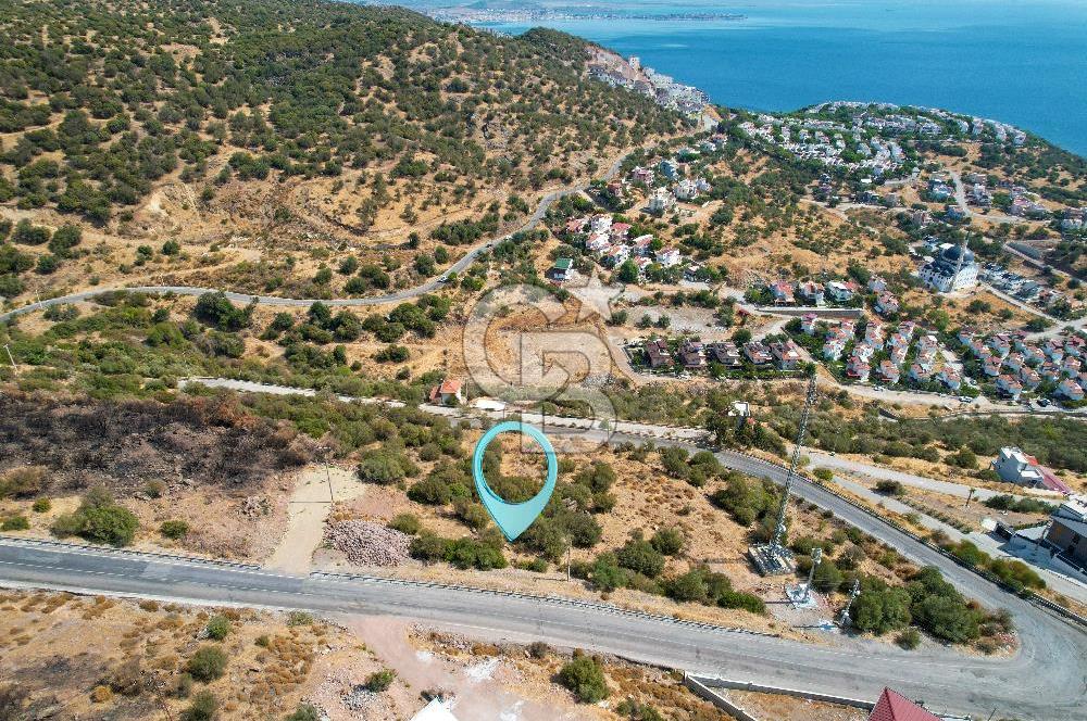 ÇANDARLI EYKODA 400 M2 VİLLA İMARLI DENİZ MANZARALI ARSA