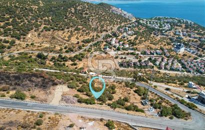 ÇANDARLI EYKODA 400 M2 VİLLA İMARLI DENİZ MANZARALI ARSA