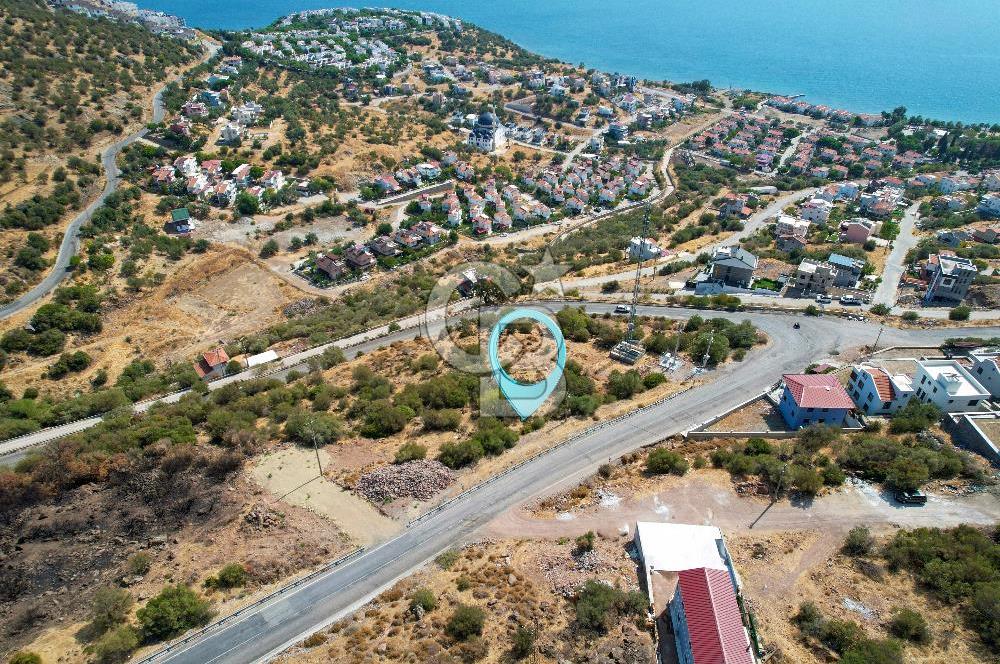 ÇANDARLI EYKODA 400 M2 VİLLA İMARLI DENİZ MANZARALI ARSA