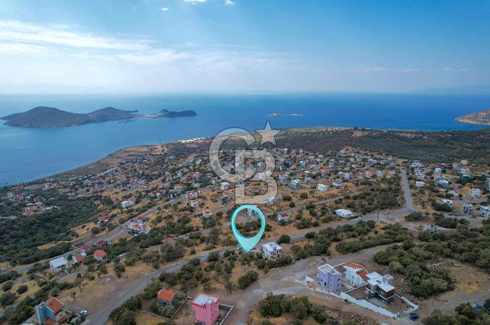 ÇANDARLI BİMEYKO 430 M2 VİLLA İMARLI ADA MANZARALI ARSA