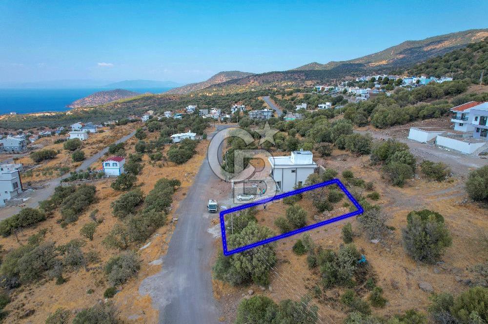 ÇANDARLI BİMEYKO 430 M2 VİLLA İMARLI ADA MANZARALI ARSA