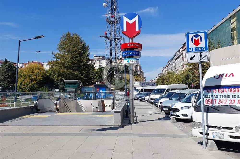 GÜNGÖREN|HAZNEDAR MH.İLKYUVA METRO KARŞISI 3+1 SATILIK DAİRE