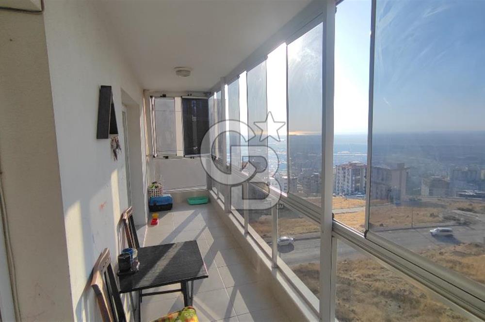 ÇİĞLİ ESENTEPE DENİZ MANZARALI 85m2 SATILIK 2+1 DAİRE