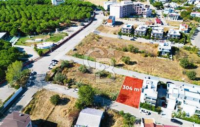 ÇANAKKALE KEPEZ SAHİLDE 304 M2 SATILIK VİLLA ARSASI