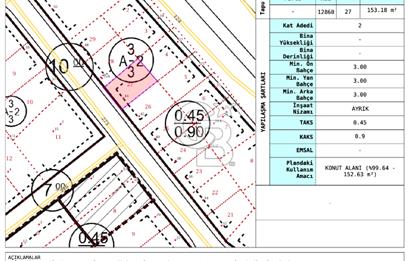 BALIKESİR ALTIEYLÜL GAZİOSMANPAŞA MAH. 326,58 m² SATILIK ARSA