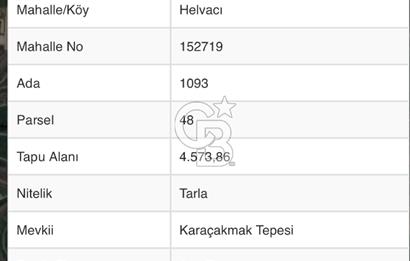 Aliağa Helvacı Mahallesinde 4573 m2 SATILIK Tarla