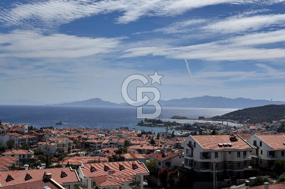 Datça Merkezde Eşşiz Deniz Manzaralı, Eşyalı 2+1 Kiralık Daire