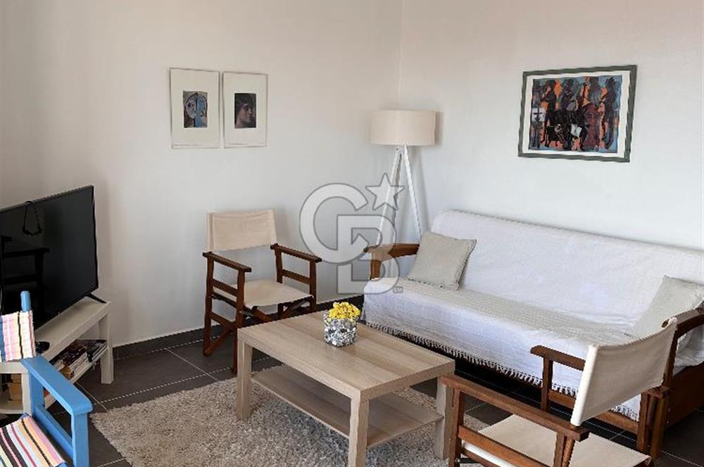 Datça Merkezde Eşşiz Deniz Manzaralı, Eşyalı 2+1 Kiralık Daire