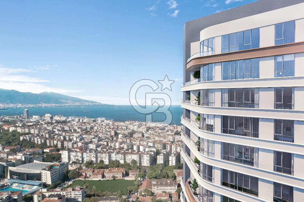 Alsancak Evora İzmir Balkonlu 1+1 Satılık Daire