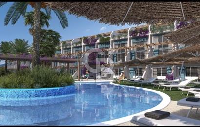 KKTC’de Girne Esentepe’de otel conceptinde satılık 1+1 daire