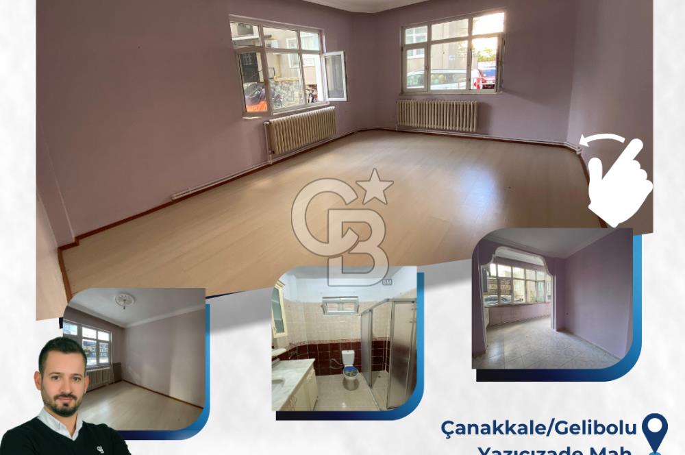 GELİBOLU YAZICIZADE MAH. 3+1 SATILIK FIRSAT DAİRE 