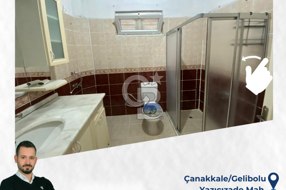 GELİBOLU YAZICIZADE MAH. 3+1 SATILIK FIRSAT DAİRE 