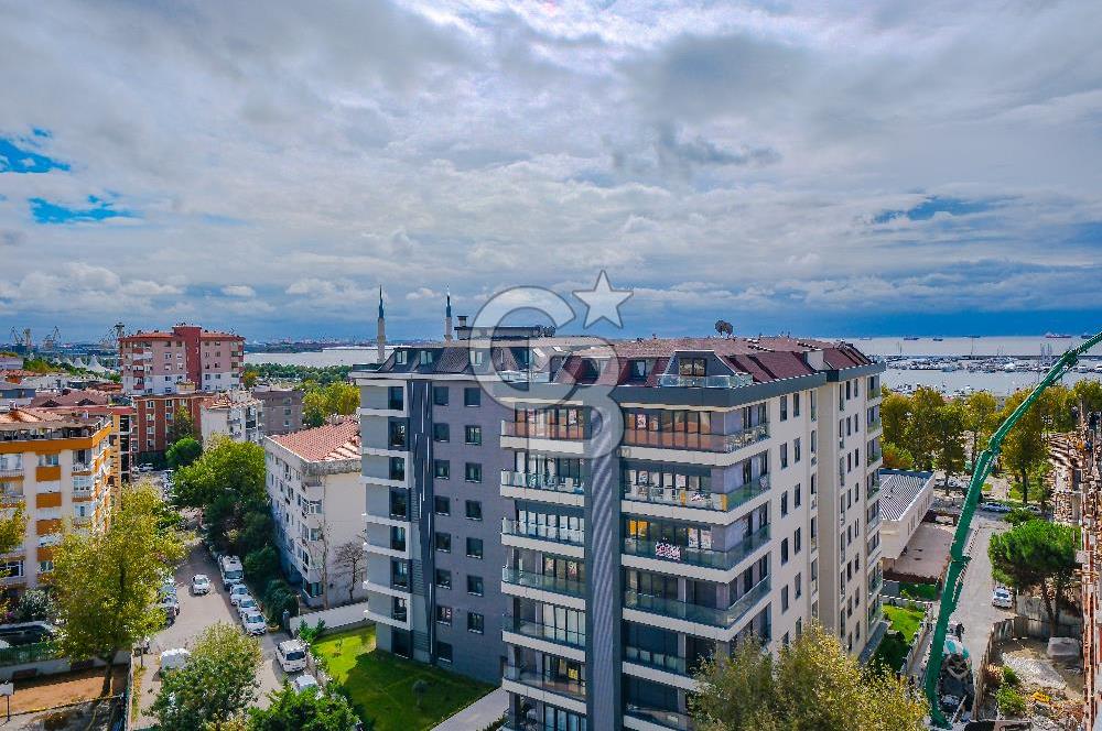 'Nefes Marin' Pendik Projesi A Blokta Deniz Manzaralı 4+2 Satılık Dubleks Daire