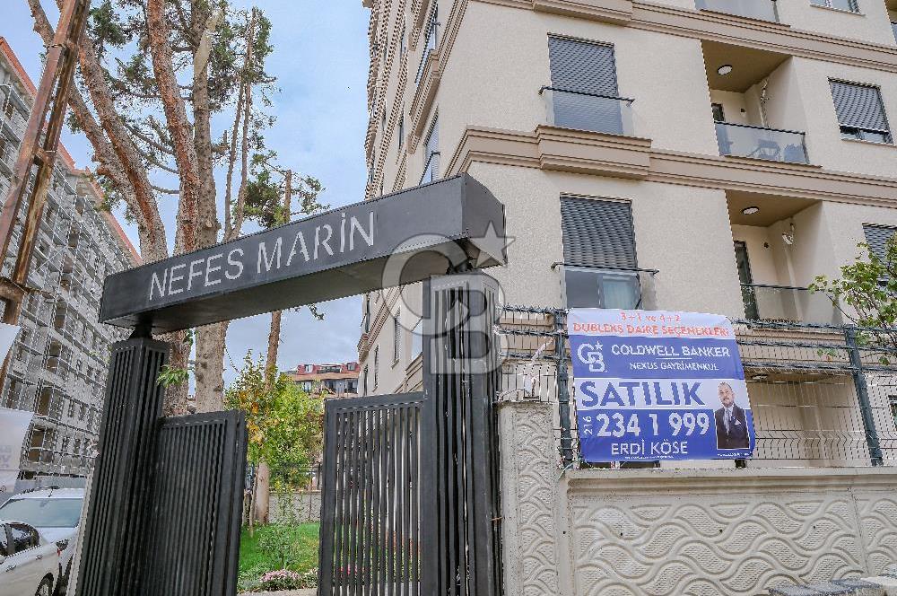 'Nefes Marin' Pendik Projesi A Blokta Deniz Manzaralı 4+2 Satılık Dubleks Daire