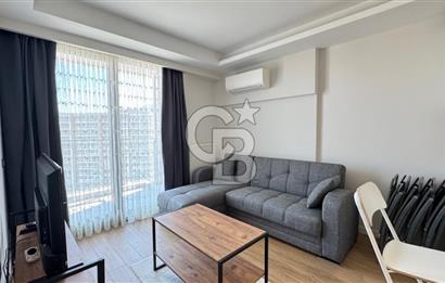 Manisa Meydan Sitesi Havuz Cephe 1+1 Eşyalı Kiralık Daire