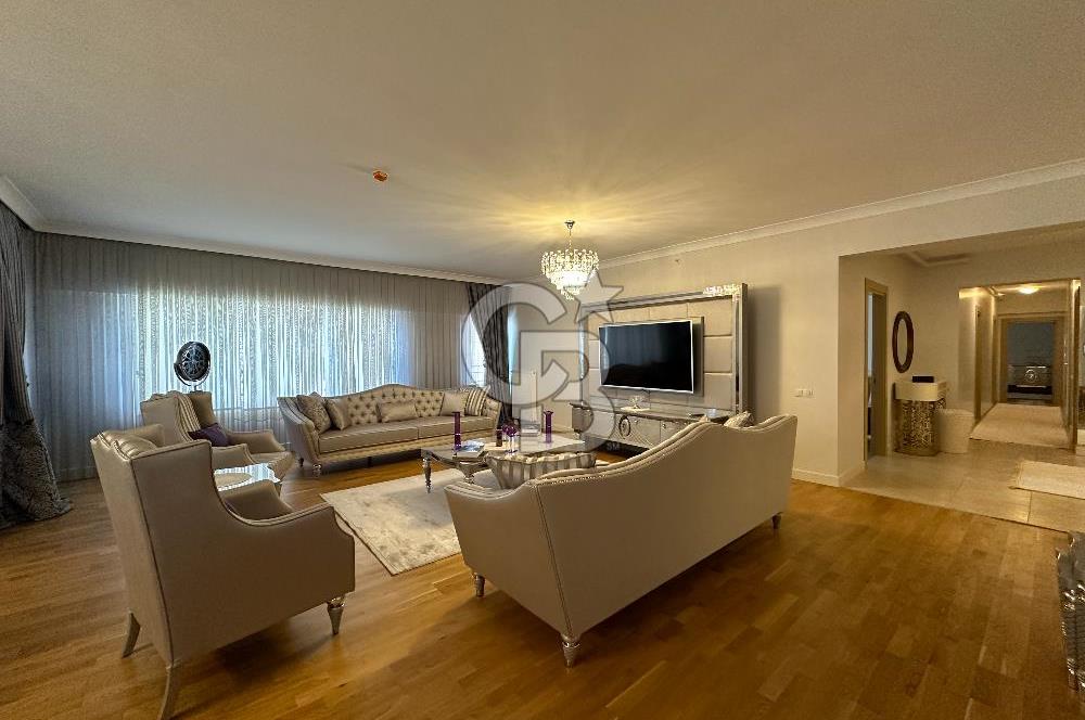 GÜNEYPARK 1'DE ULTRA LÜKS MOBİLYALI 5+1 270M2 KİRALIK DAİRE