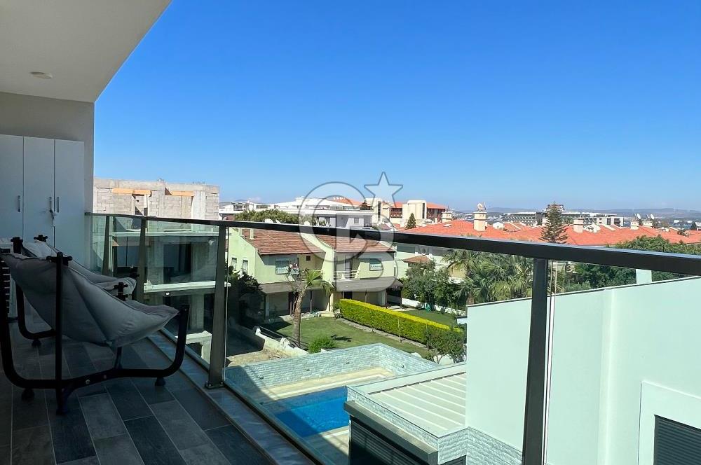 Çeşme Altınyunus La Terrace Konutları'nda 1+1 Kiralık Daire