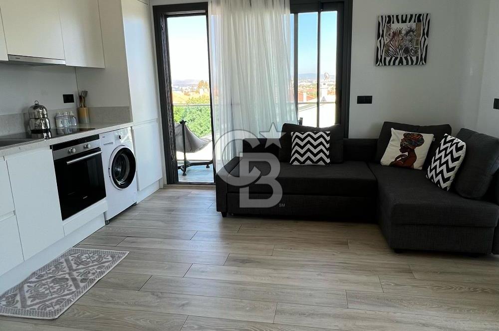 Çeşme Altınyunus La Terrace Konutları'nda 1+1 Kiralık Daire