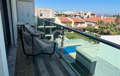 Çeşme Altınyunus La Terrace Konutları'nda 1+1 Kiralık Daire