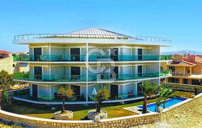 Çeşme Altınyunus La Terrace Konutları'nda 1+1 Kiralık Daire