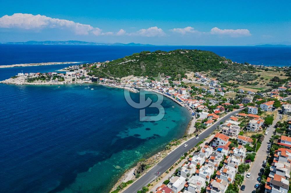 KARABURUN YENİ LİMAN'DA FULL DENİZ MANZARALI TRİPLEKS VİLLA