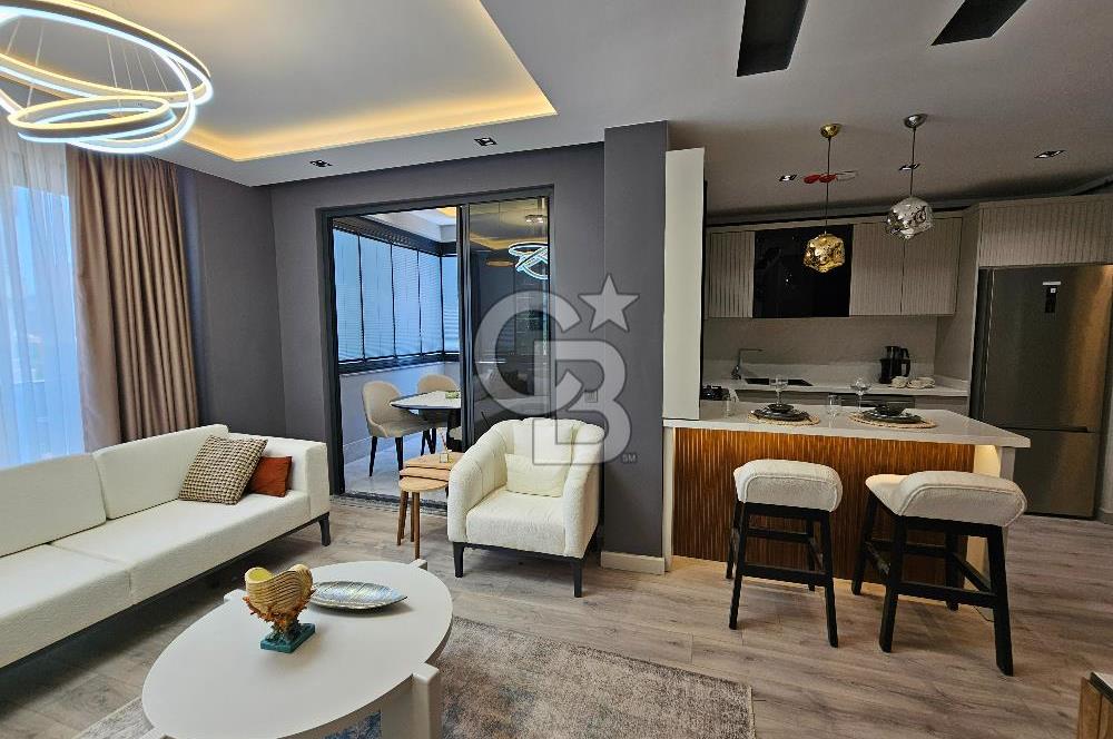 Mersin Mezitli Merkez Mah. 3+1 EŞYALI GZN LOFT Sıfır Satılık,