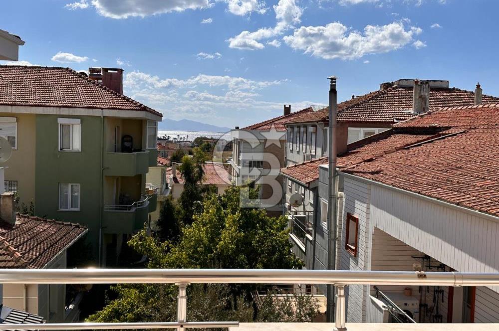 BALIKESİ,AYVALIK SARIMSAKLIDA DENİZ MANZARALI SATILIK 2+1 DAİRE