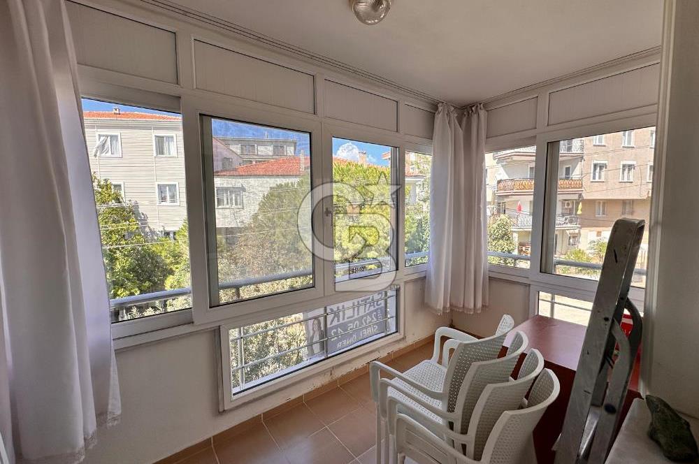 BALIKESİ,AYVALIK SARIMSAKLIDA DENİZ MANZARALI SATILIK 2+1 DAİRE