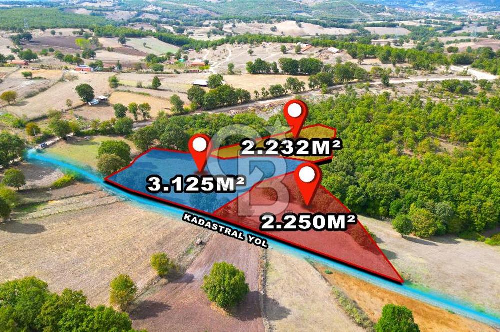 ÇANAKKALE ÇAN YAYKIN KÖYÜNDE İMARA YAKIN SATILIK 7,607 m² TARLA