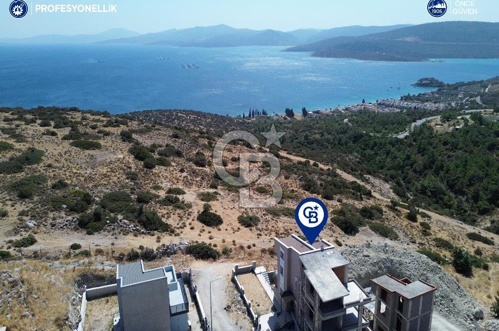 İzmir Karaburun Mordoğan Kamukent'te Eşsiz Manzaralı 4+1 Villa