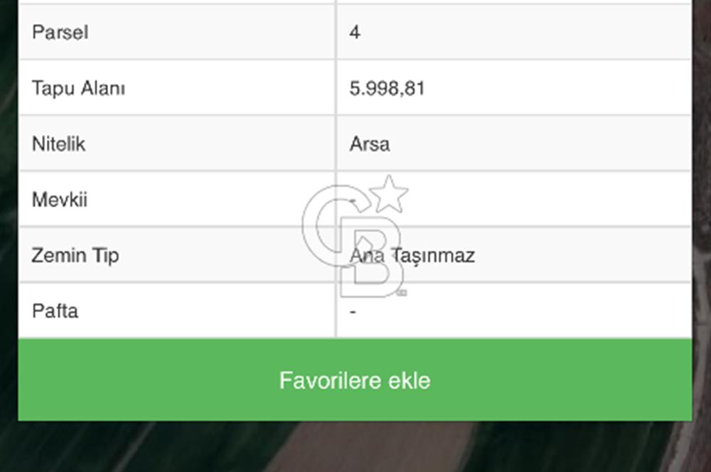 PURSAKLAR SARAY SATILIK KONUT İMARLI 375 M2 ARSA