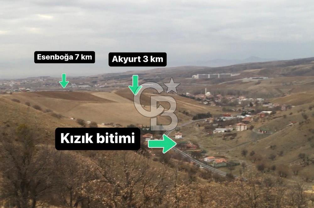 AKYURT KIZIK YOLA 2. PARSEL 7554 M2 TARLA