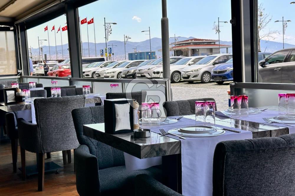 ALSANCAK KORDON'UN KALBİNDE TURİZM RUHSATLI ALKOLLÜ RESTORAN