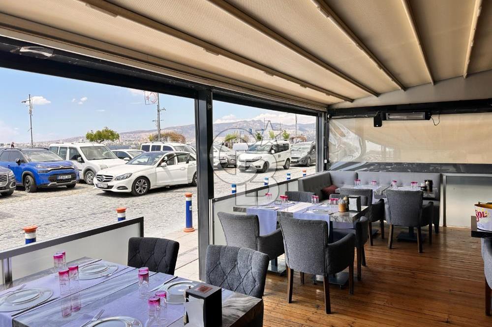 ALSANCAK KORDON'UN KALBİNDE TURİZM RUHSATLI ALKOLLÜ RESTORAN