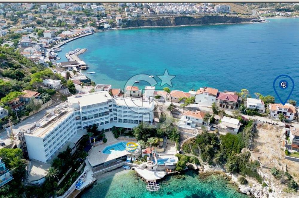 KARABURUN İSKELEDE DENİZE SIFIR 5+2 SATILIK MÜSTAKİL TRİPLEKS EV