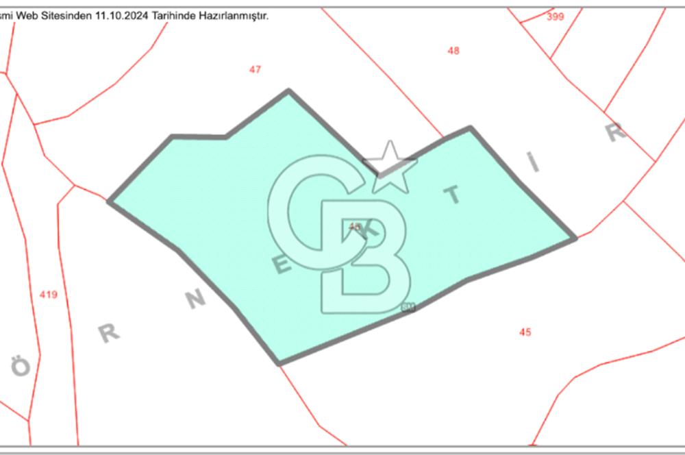 BALIKESİR KARESİ KIRMIZILAR'DA SATILIK 4365 m² TARLA