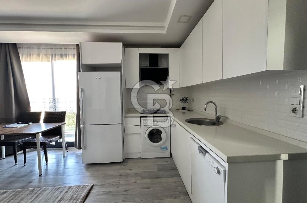 Kiralık Eşyalı 1+1 Daire Bornova Topçu Tugayı köşesi 