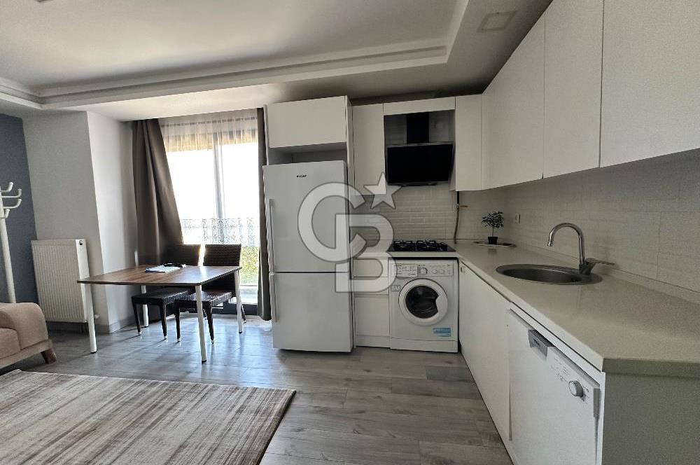 Kiralık Eşyalı 1+1 Daire Bornova Topçu Tugayı köşesi 