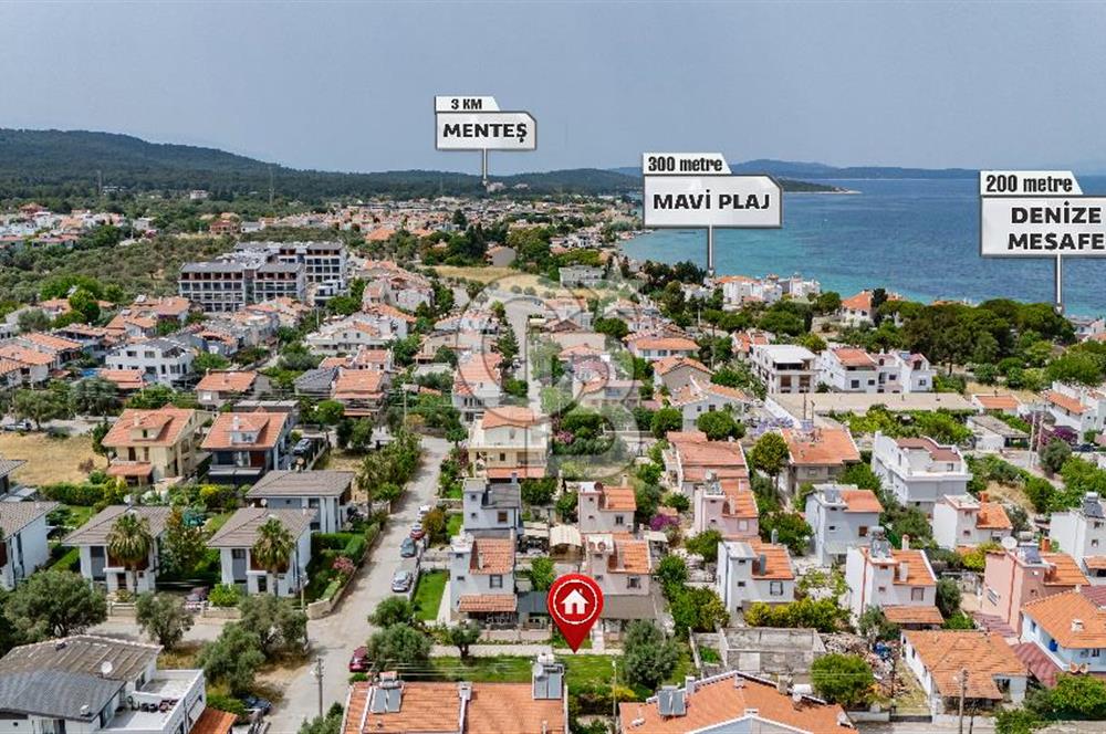 URLA ÇEŞMEALTI GÜVENDİK MAH. DENİZE 200 METRE İMARLI ARSA SATILIK