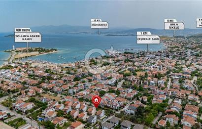 URLA ÇEŞMEALTI GÜVENDİK MAH. DENİZE 200 METRE İMARLI ARSA SATILIK